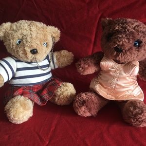 Jean Paul Gaultier Kilt & Corset Bears - Vintage